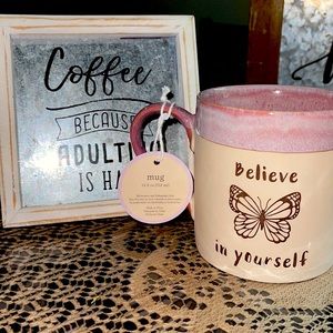 Believe in Yourself 🦋 Mug
